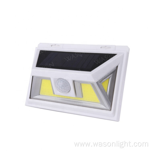 Wholesale 2 Modes 450 Lumens 74*COB Outdoor Security Solar Power Sensor Wall Mounted Led Light IP65 waterproof